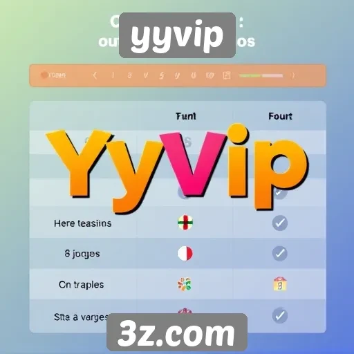 Comparação entre yyvip e outros sites de jogos